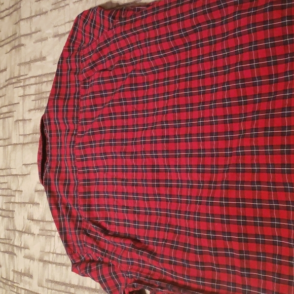 Red Sonoma Plaid Button down shirt - Picture 3 of 3